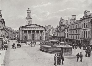 Elgin, Die High Street von English Photographer