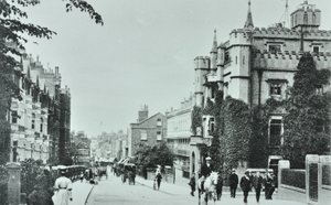 Ellerker College für die Töchter von Gentlemen, Richmond Hill, Richmond: Gesamtansicht, 1895 von English Photographer