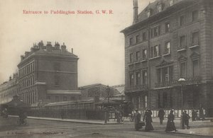 Eingang zum Bahnhof Paddington, London von English Photographer
