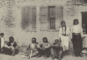 Fischer beim Netzeflicken, Tiberias von English Photographer