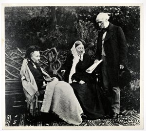 Florence Nightingale, Parthenope, Lady Verney und Sir Harry Verney im Claydon House