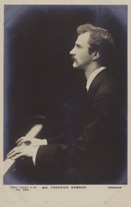Frederick Dawson, englischer Pianist von English Photographer