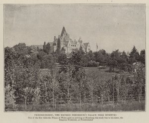 Friedrichshof, der Palast der Kaiserin Friedrich bei Homburg