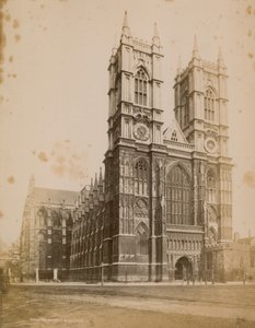 Allgemeine Ansicht der Westminster Abbey von English Photographer