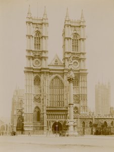 Allgemeine Ansicht der Westminster Abbey von English Photographer