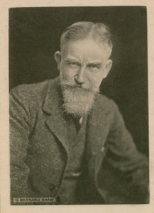 George Bernard Shaw, Fotografie von English Photographer
