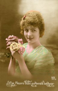 Glamour-Postkarte von English Photographer