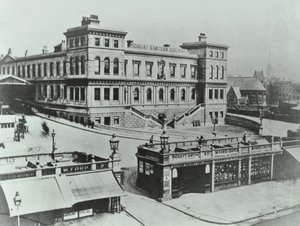 Great Eastern Terminus in Bishopsgate: Außenansicht, 1862