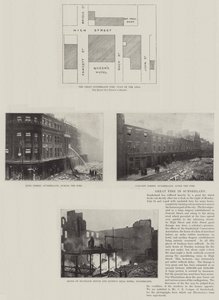 Großbrand in Sunderland von English Photographer