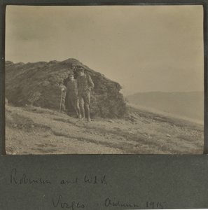 Harold Roper Robinson und William Lawrence Bragg, Vogesen, Herbst 1915