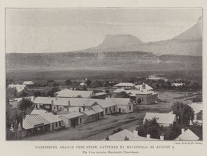 Harrismith, Oranje-Freistaat, von MacDonald am 4. August erobert