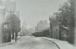 Highgate Archway: westlicher Zugang, 1896 von English Photographer