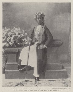 Seine Hoheit Seyyid Ali, Sohn des Sultans von Sansibar von English Photographer