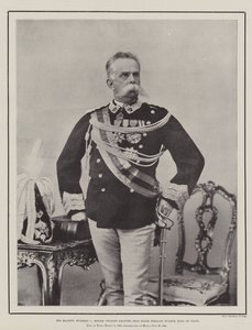 Seine Majestät Humbert I., Renier Charles Emanuel Jean Marie Fernand Eugene, König von Italien