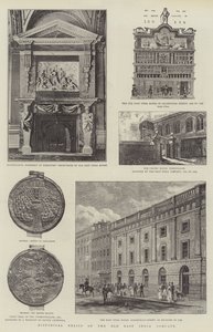 Historische Relikte der alten East India Company von English Photographer