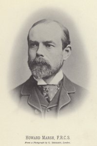Howard Marsh, FRCS (s/w Foto) von English Photographer
