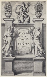 J. Rea, Flora, Ceres und Pomona, R. Marriott 1665 (s/w Foto)