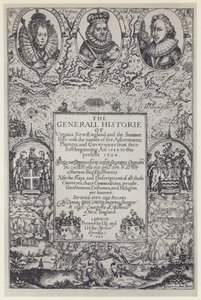 John Smith, Die allgemeine Geschichte von Virginia, J Dawson für M Sparkes 1624