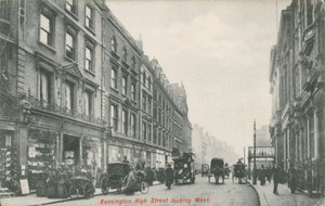 Kensington High Street nach Westen blickend von English Photographer
