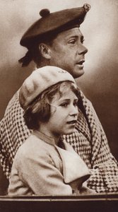 König Edward VIII. und seine Nichte, die zukünftige Königin Elizabeth II.