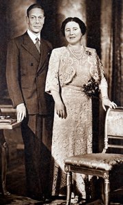 König George VI. und Elizabeth, die Königinmutter