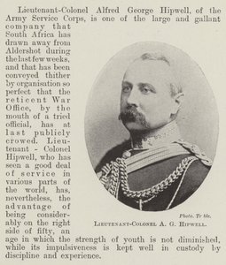 Oberstleutnant A. G. Hipwell von English Photographer