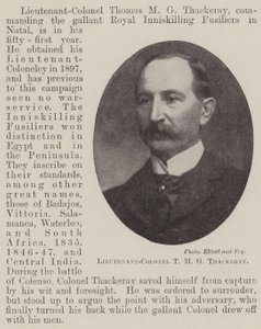 Oberstleutnant T M G Thackeray von English Photographer
