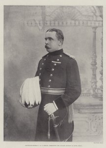 Generalleutnant J D P French, Kommandeur der Kavalleriedivision in Südafrika