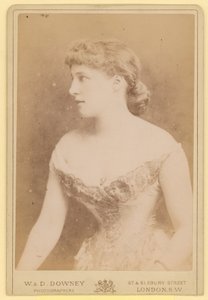 Lillie Langtry, Schauspielerin, Fotografie von English Photographer