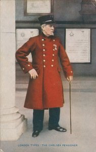 Londoner Typen, Der Chelsea Pensionär von English Photographer