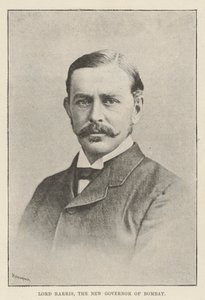 Lord Harris, der neue Gouverneur von Bombay von English Photographer