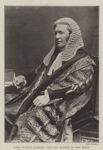 Lord Justice Lindley, der neue Master of the Rolls von English Photographer