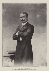 M Paul Deschanel, der neu gewählte Präsident der französischen Kammer von English Photographer