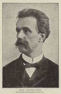 Major Gaetano Casati von English Photographer