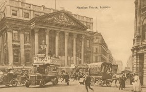 Mansion House, London von English Photographer