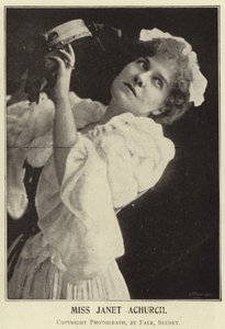Miss Janet Achurch von English Photographer