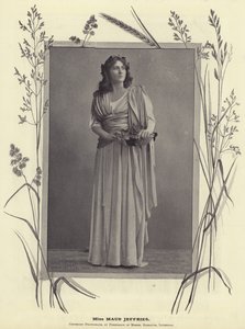 Miss Maud Jeffries von English Photographer
