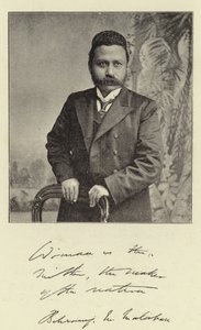 Herr B M Malabari von English Photographer