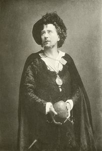 Mr Beerbohm Tree als Hamlet (Gravur) von English Photographer