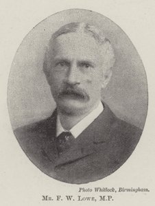 Herr F W Lowe, MP von English Photographer