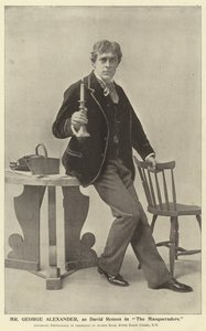 Mr George Alexander als David Remon in The Masqueraders