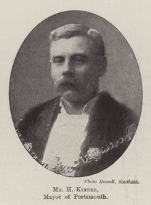 Mr. H. Kimber, Bürgermeister von Portsmouth
