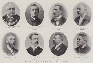 Neue Bürgermeister der Stadtbezirke von English Photographer