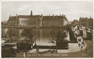 New County Hall und Boadicea-Denkmal