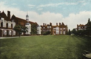 Newnham College, die Drei Hallen von English Photographer