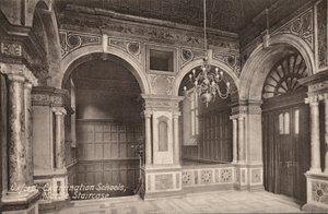 Oxford Examination Schools, Marmortreppe von English Photographer