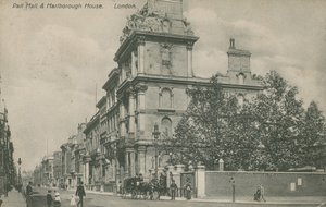 Pall Mall und Marlborough House von English Photographer