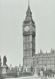 Parliament Square, Westminster LB: Big Ben, 1896