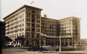 Peninsula Hotel, Kowloon, Hongkong, aus einem Album mit Fotografien zum Dienst von Pte H. Chick, 1940