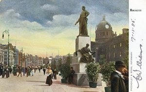 Piccadilly und das Royal Infirmary, Manchester
